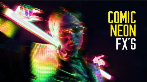 Comic Neon Effects | After Effects