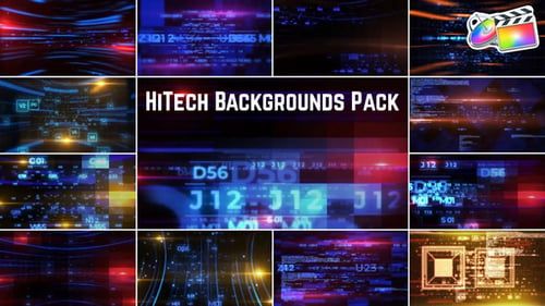 HiTech Backgrounds Pack for FCPX