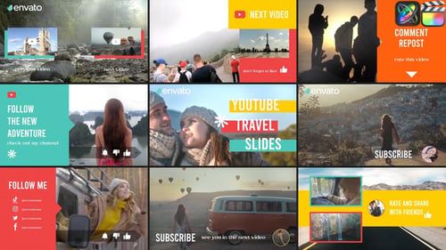 Social Media Travel Scenes for FCPX