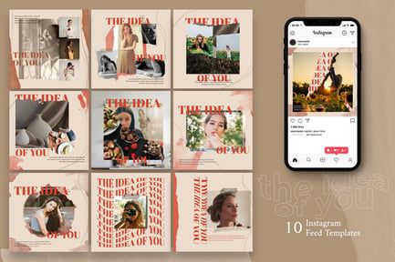 The Idea – Instagram Post Template