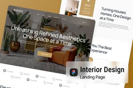 Furniture Interior Landing Page