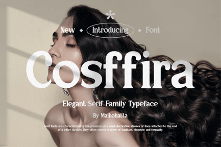 Cosffira – Elegant Serif Family Font