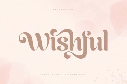 Wishfull – Fancy Beauty Display Font