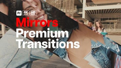 Premium Transitions Mirrors for Premiere Pro