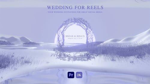 Wedding Invitation for Instagram Reels (MOGRT)