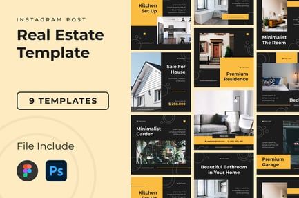 Instagram Template for Real Estate