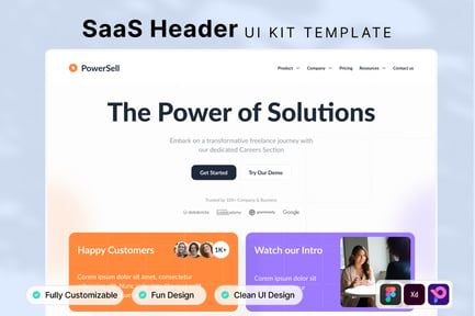 Powersell – Saas Hero Header Image