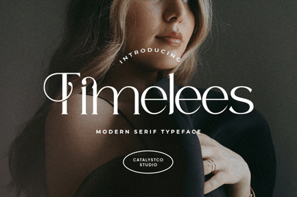 Timeless Modern Serif Font