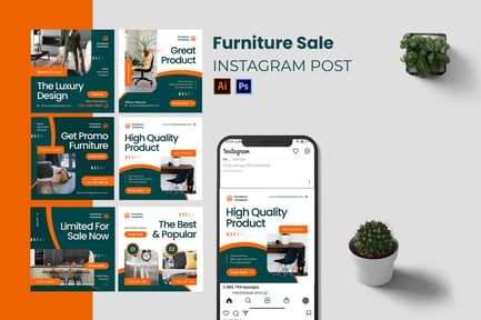 Furniture Sale Instagram Post