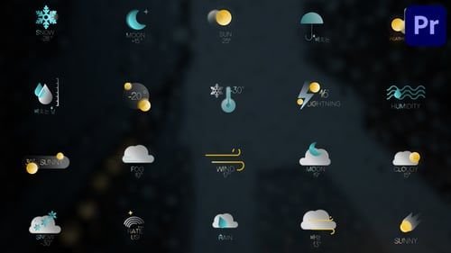 Weather Titles for Premiere Pro
