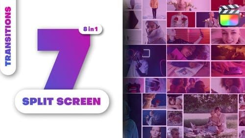 Multiscreen Transitions – 7 Split Screen