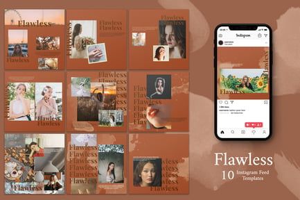 Flawless – Instagram Post Template