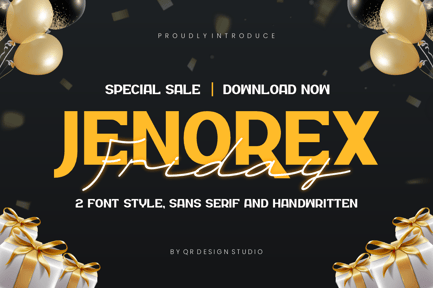 Jenorex Friday – Font Duo