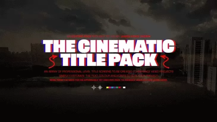 The Cinematic Title Pack
