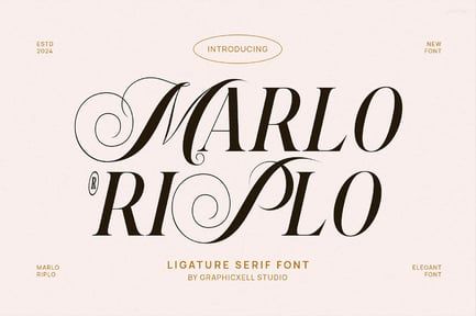 Marlo Pirlo Elegant & Premium Serif