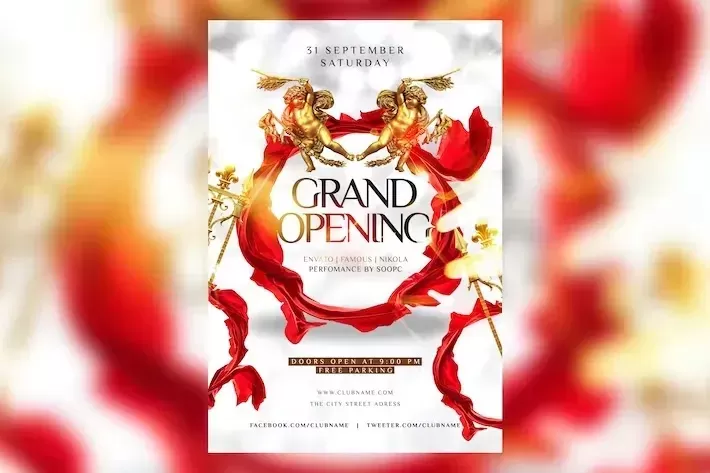 Grand Opening Flyer