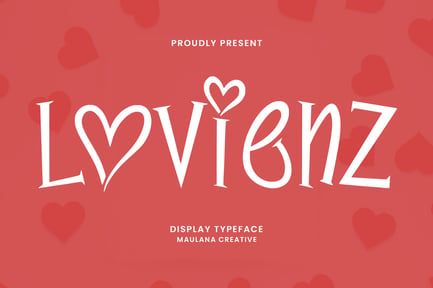 Lovienz Serif Display Typeface