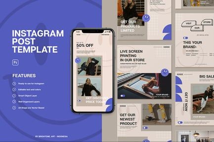 MIndsmile – Professional Instagram template