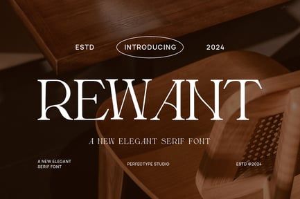 Rewant Elegant Serif Font Typeface