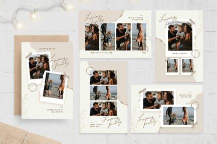 Photo Collage Flyer Template