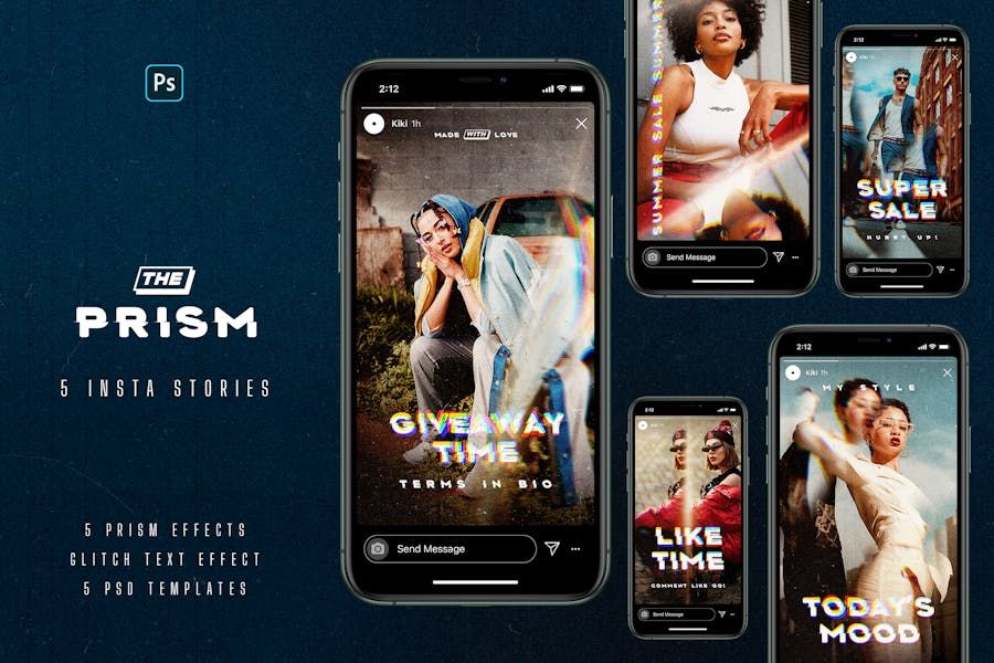 Prism Instagram Stories