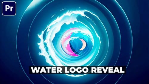 Water Hand Drawn Logo