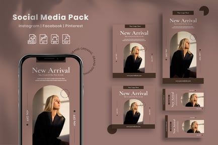 Look New Arrival – Social Media Pack