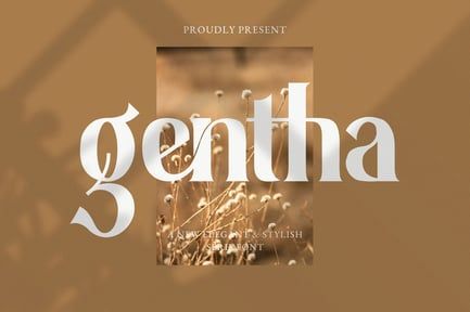 Gentha – Ligature Serif Font