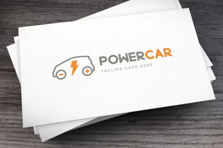 Power Car Logo Template