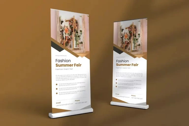Summer Fair Roll Up Banner