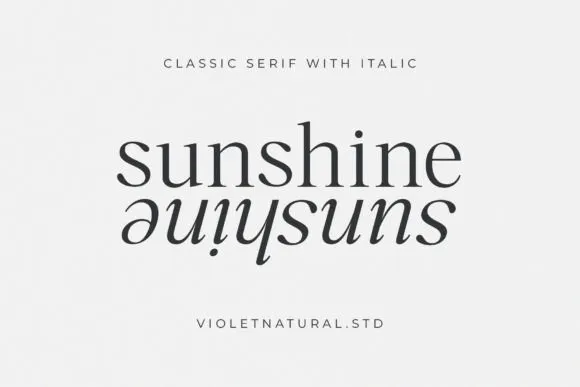 Sunshine Font