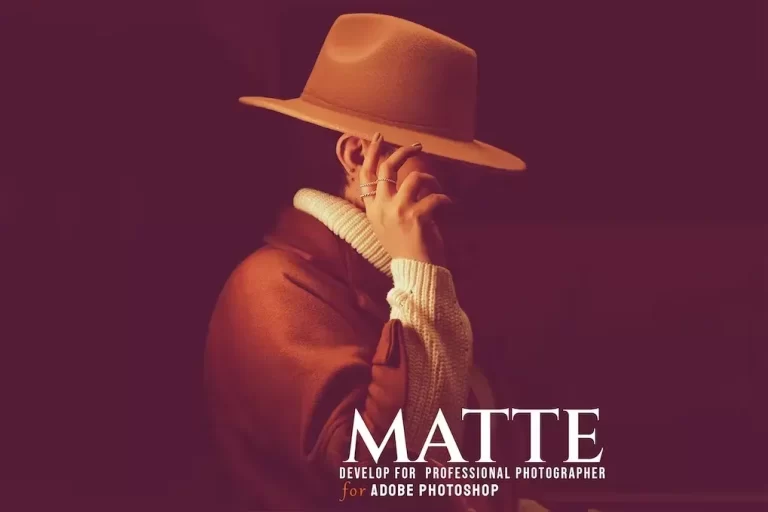 Matte Photoshop Action V5