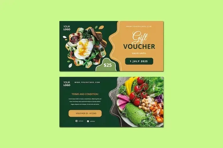 Healthy Food Resto Voucher