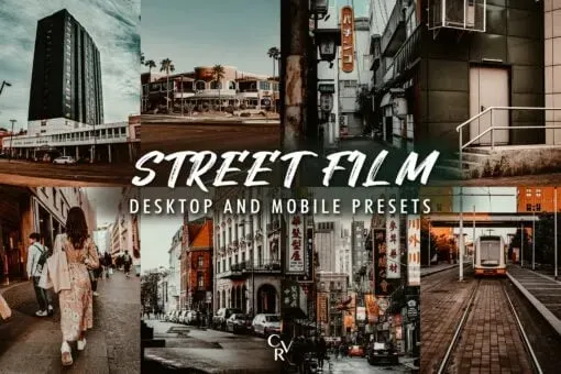 10 Street Film Lightroom Presets