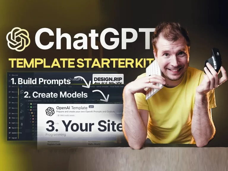 OpenAI Template Starter Kit for ChatGPT / GPT3