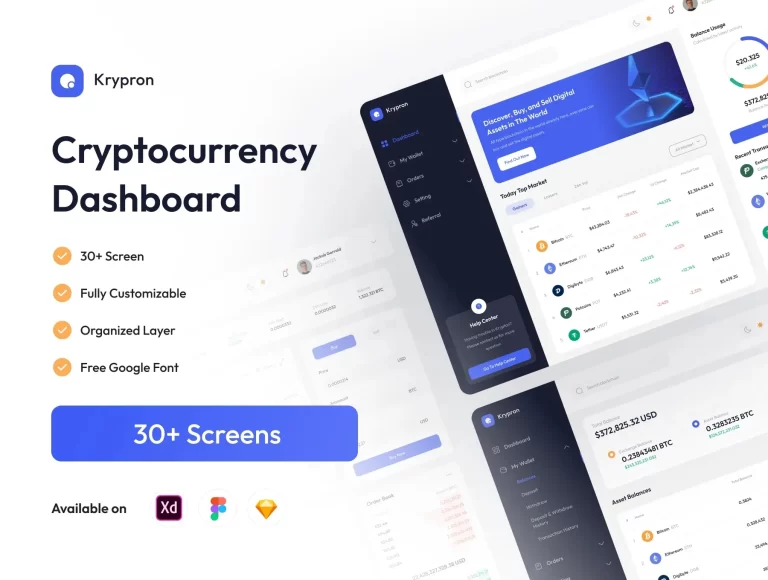 [VIP] Krypron: Crypto Currency Dashboard