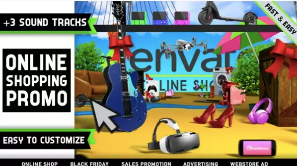 Online Shopping Store Promo