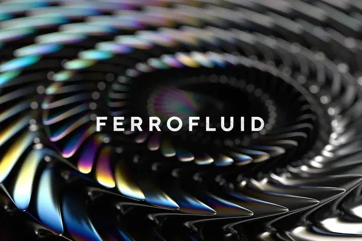 Ferrofluid Abstract Textures