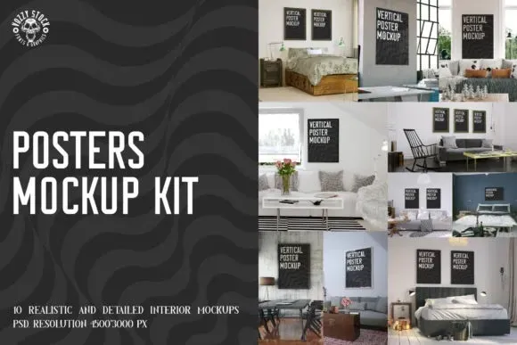 Posters Mockup Kit