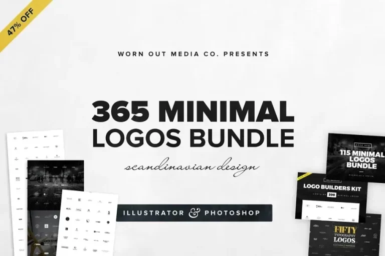 365 Minimal Logos Bundle