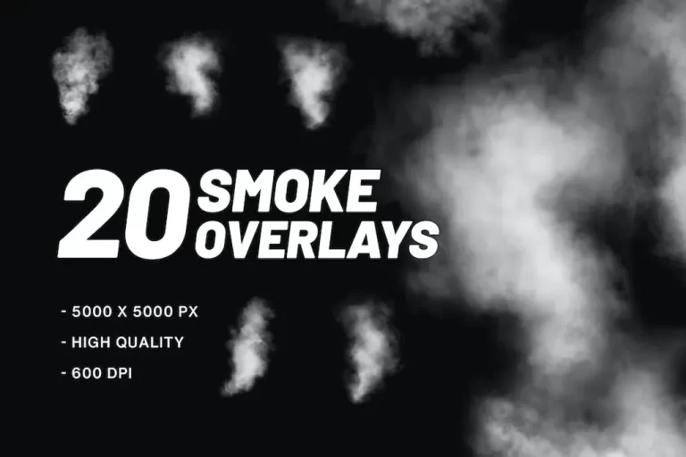 20 Smoke Overlays