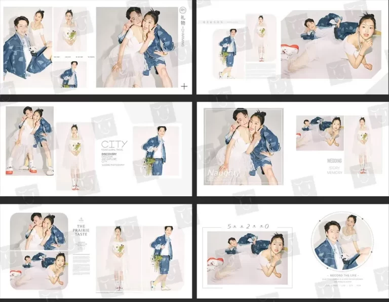 [VIP – K849] Mẩu PSD Layout Album khổ vuông kèm typo