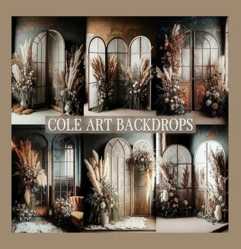 Boho Rustic Set Digital Backdrops, Maternity Backdrop