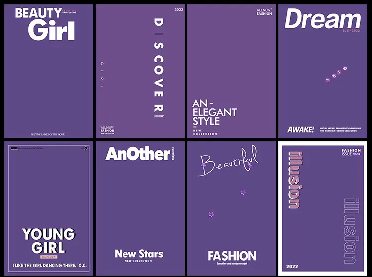 N346 Mẩu PSD Bìa tạp chí phong cách cho Baby