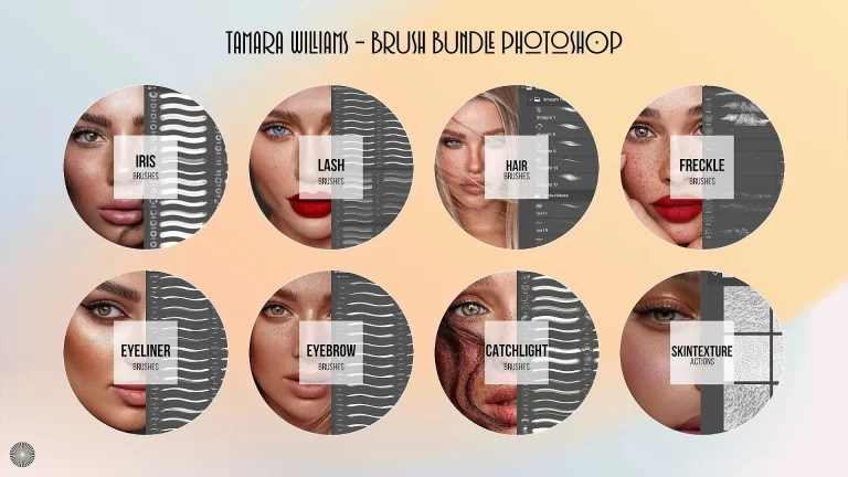 Brush Bundle (.ABR) & Skin Texture Action (.ATN)