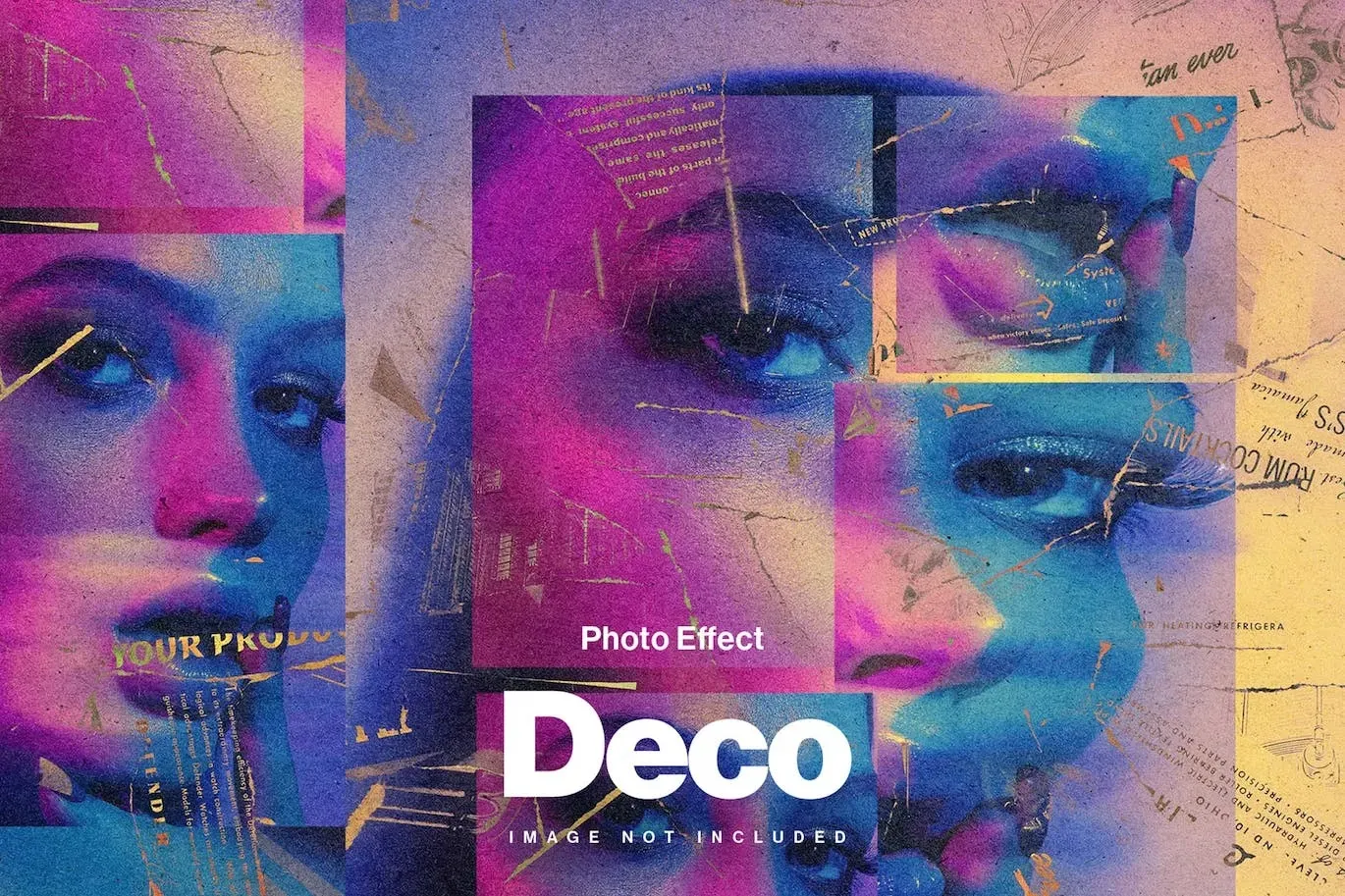 Deco Abstract Artist Photo Effect