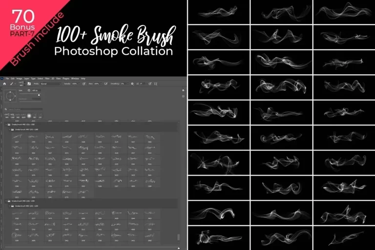 Smoke Photoshop Brush Collation