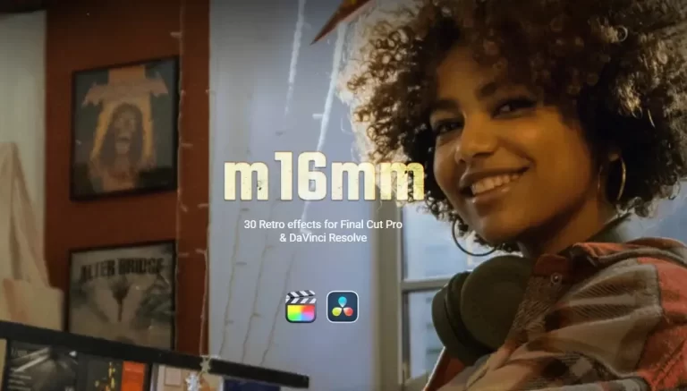 m16mm DaVinci Resolve