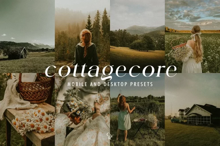 10 Cottagecore Lightroom Presets