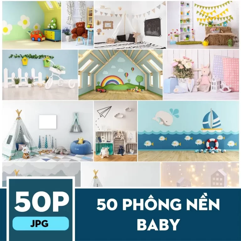 50 Phông nền baby